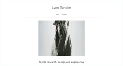 Desktop Screenshot of lynntandler.com